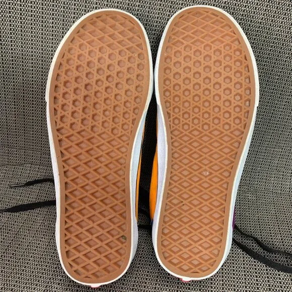 Vans Old Skool Mix & Match Grape Juice/Bright Marigold Mens Size 7 Skate Shoes - Picture 6 of 7